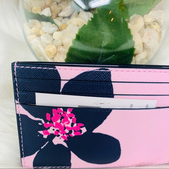 Kate spade Cameron slim card holder floral pink - Picture 5 of 8